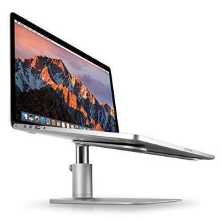 Twelve South HiRise for MacBook | Height-Adjustable Stand for MacBooks & Laptops, Silver