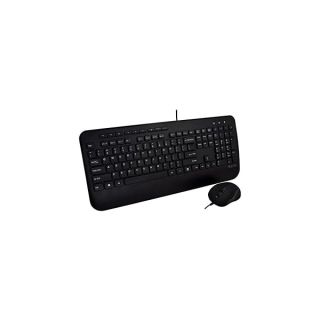 V7 CKU300US Pro USB Keyboard Mouse Combo US Full Size/Palm Rest English QWERTY