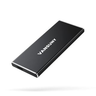 Vansuny 1TB Portable External SSD, USB 3.1 Gen2 540MB/s High-Speed Data Transfer, Metal USB C Mini Portable External Solid State Drive for PC, Laptop, Phones and More