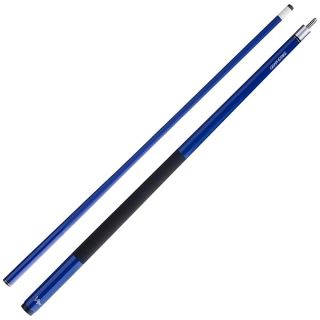 Viper Graphstrike 58" 2-Piece Fiberglass Graphite Composite Billiard/Pool Cue, Blue