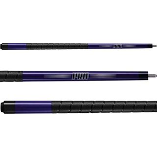 Viper Revolution Sure Grip Pro 58" 2-Piece Billiard/Pool Cue, Metallic Purple, 20 Ounce