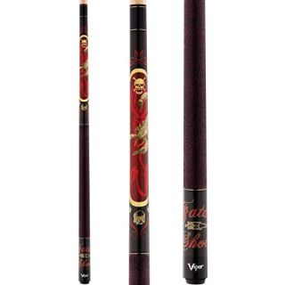 Viper Underground 58" 2-Piece Billiard/Pool Cue, Fatal Shot, 20 Ounce