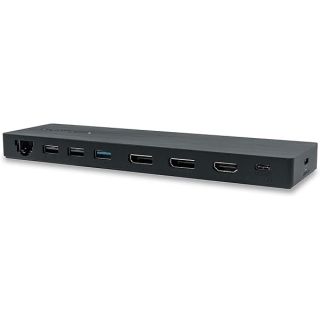 VisionTek VT2000 USB-C MST Docking Station: 3 Monitors, 4 USB Ports, HDMI, Ethernet & More for Windows
