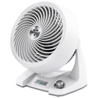 Vornado 533DC Energy Smart Small Air Circulator Fan with Variable Speed Control, White