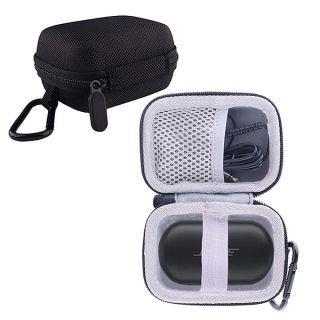 WERJIA Hard Carrying Case for Bose QuietComfort/Sport Earbuds Wireless Earphones (black)