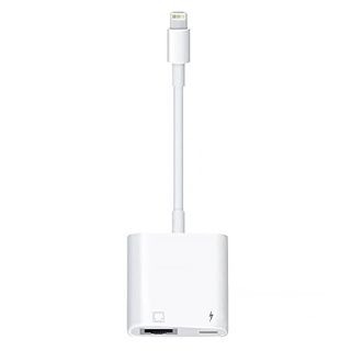 Worldboyu Lightning to RJ45 Ethernet Adapter: Fast 100Mbps for iPhone & iPad with Charging Port - Plug & Play