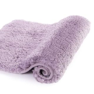 Walensee Bathroom Rug Non Slip Bath Mat for Bathroom (16 x 24, Lavender) Water Absorbent Soft Microfiber Shaggy Bathroom Mat Machine Washable Bath Rug for Bathroom Thick Plush Rugs for Shower