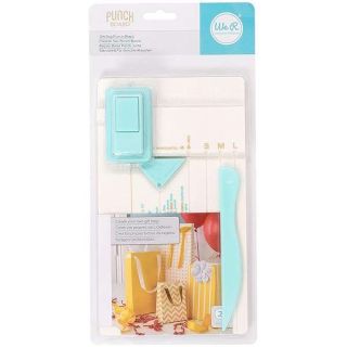 We R Memory Keepers Gift Bag Punch Board, Punches Papers Hole Punches Paper Punches Paper Craft Supplies Punches for Crafting Paper Punches for Card Making Punch and Score Board