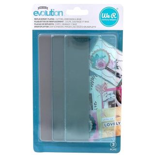 We R Memory Keepers Tool Evolution-Mini Evolution Replacement Plates (3 Piece)