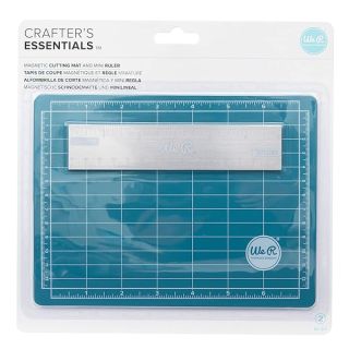 We R Memory Keepers Trimmer & Mat, 7x5, Magnetic Cutting Mat And Mini Ruler, Craft Supplies Trimming Tools Ruler Paper Crafts