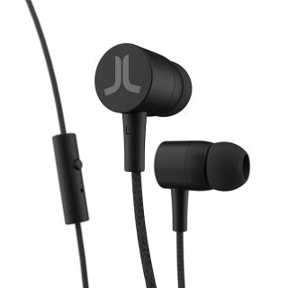 WeSC in-Ear Headphones, Wired Earphones with Multifunction Button, Handsfree Capability, Audio Clarity, Lightweight Earbuds - Black