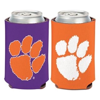 WinCraft NCAA Clemson University Tigers 1 Pack 12 oz. 2-Sided Can Cooler