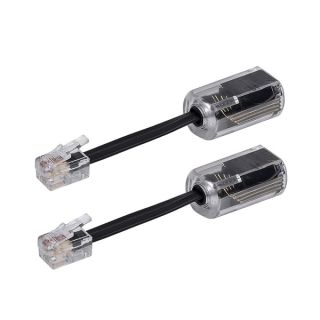 YIENFBEV Telephone Cord Detangler, 2 Pack 360 Degree Rotating Landline Cable, Anti-Tangle Phone Cable