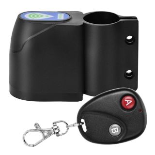 Yoidesu Anti-Theft Bike Alarm with Remote Control Motorcycle Security Alarm 110dB Burglar Alarm Vibration Sensor