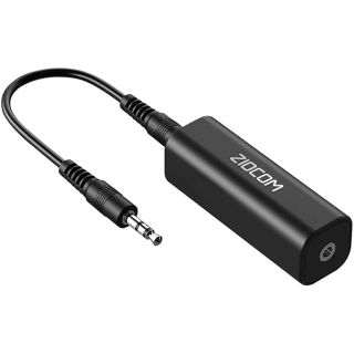 ZIOCOM Ground Loop Noise Isolator: Eliminate Buzzing in Car Audio & Home Stereo with 3.5mm Cable