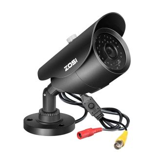 ZOSI 2.0 Megapixel HD 1080P 4 in 1 TVI/CVI/AHD/CVBS Security Cameras Day Night Waterproof Camera 120ft IR Distance, Aluminum Metal Housing,Compatible for HD-TVI, AHD, CVI, and CVBS/960H Analog DVR