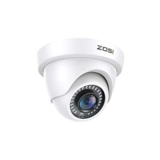 ZOSI 2MP 1920TVL Hybrid Security Camera - 1080P HD, Night Vision, Weatherproof for Indoor/Outdoor Use