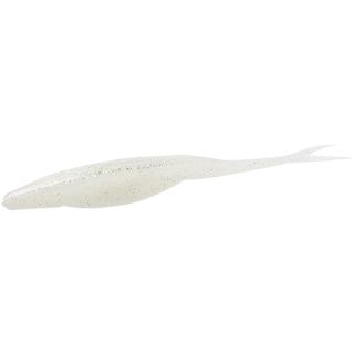 Zoom Bait 7-Inch Magnum Super Fluke Bait-Pack of 5 (White Ice)