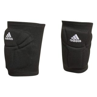 adidas unisex-adult Elite Knee Pad, Black/White, Medium