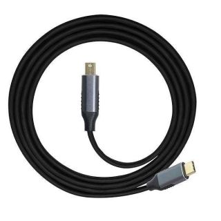 Chenyang USB C to Mini DisplayPort Adapter 4K 60Hz - 1.8M Cable for MacBook & Laptop Monitors