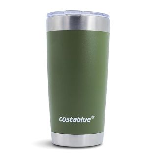 costablue Travel Coffee Mug - 20 Oz. Stainless Steel Insulated Coffee Mug, Leak Proof Tumbler w/Dishwasher Safe Lid, Double Wall Travel Coffee Cup, Reusable Insulated Tumbler for Hot & Cold Beverages