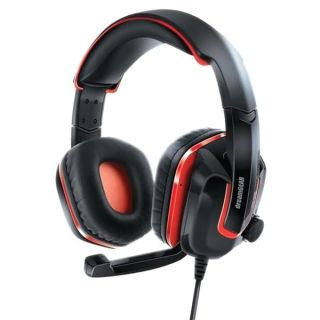 dreamGEAR Grx-440 - Wired Gaming Headset for Nintendo Switch - Nintendo Switch Lite/Switch/PS4/Xbox One/PC, Black/Red