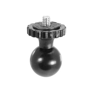 iBOLT 25mm / 1 inch Ball to ¼ 20 Camera Screw Mount Adapter - for All Industry Standard 1 inch / 25 mm mounts