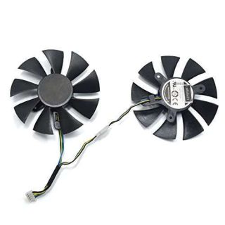 inRobert GFY09010E12SPA Video Card Fan Replacement for Zotac GTX 1060 AMP Edition 6GB (ZT-P10600B-10M) Graphic Card Cooler Fan