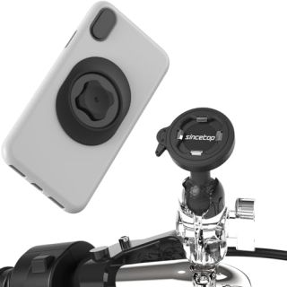 sincetop Universal 1” Ball Motorcycle Phone Mount,Quick Release Motor Bike Smartphone Holder 【Series C - 2nd Gen】