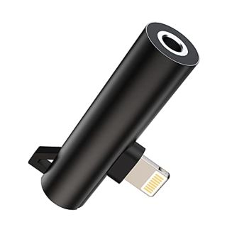 Zoyuzan Lightning to 3.5mm Headphone Adapter & Charger Dongle for iPhone 11, 12, XR, X, 8 Plus & iPad Air - Audio Splitter Converter